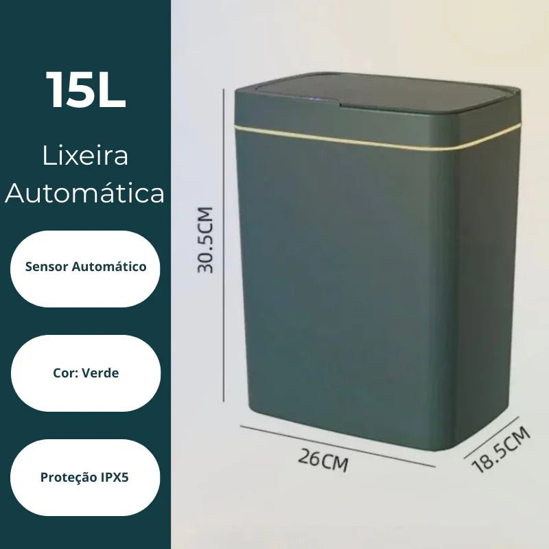 Lixeira Inteligente 15L - Aconchega