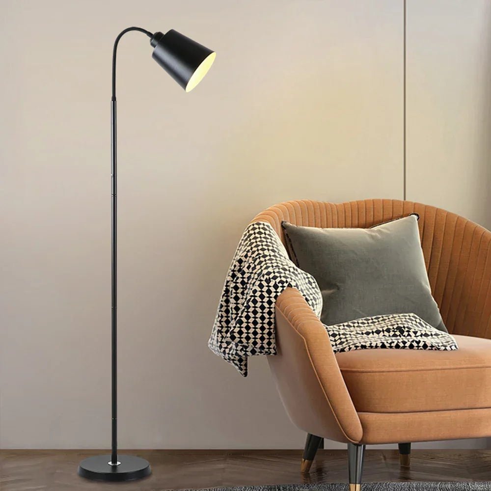 Luminária de Chão Moderna – Iluminação Sofisticada e Funcional - Aconchega