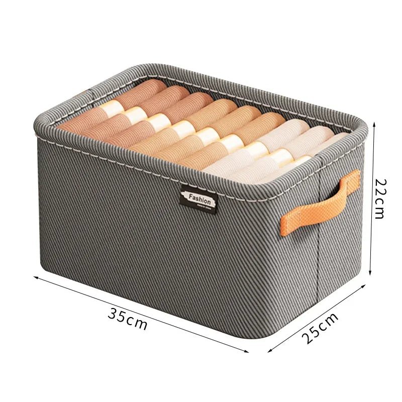 Organizador Dobrável de Roupas 35L – Kit com 1 ou 3 unidades - Aconchega