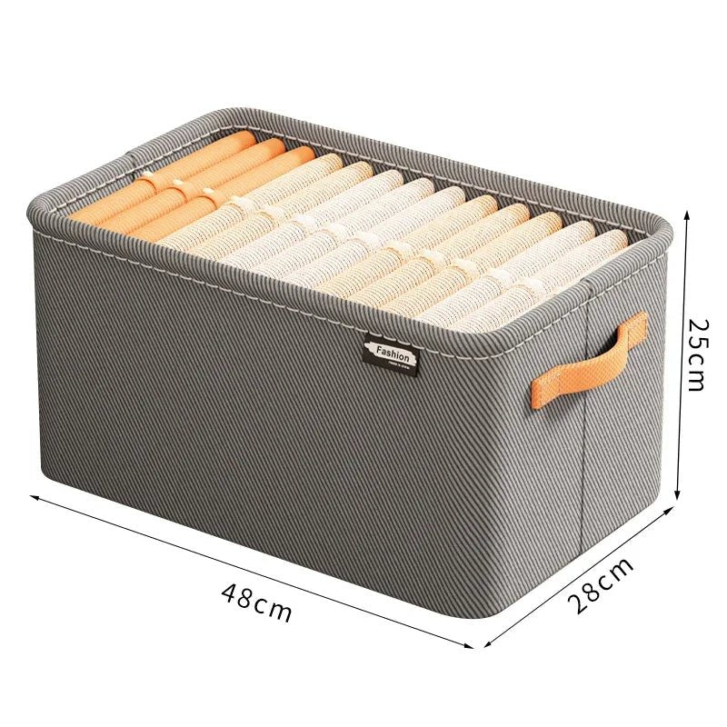 Organizador Dobrável de Roupas 35L – Kit com 1 ou 3 unidades - Aconchega
