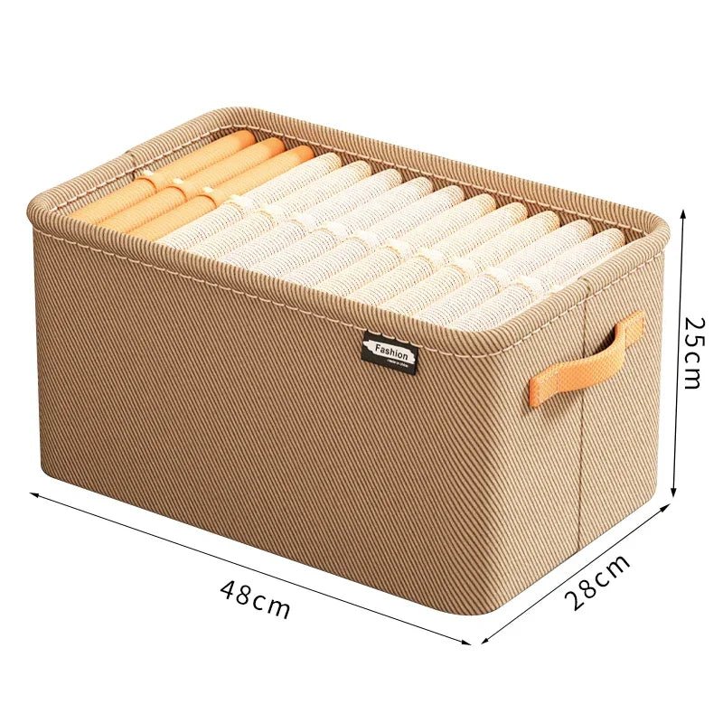 Organizador Dobrável de Roupas 35L – Kit com 1 ou 3 unidades - Aconchega