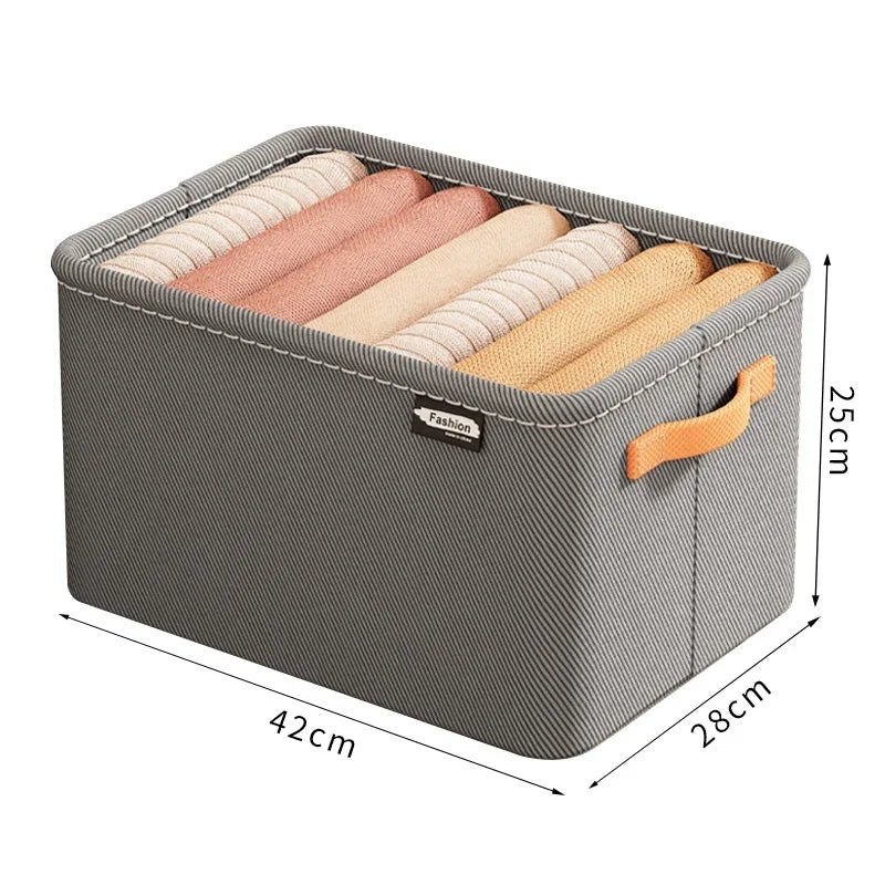 Organizador Dobrável de Roupas 35L – Kit com 1 ou 3 unidades - Aconchega