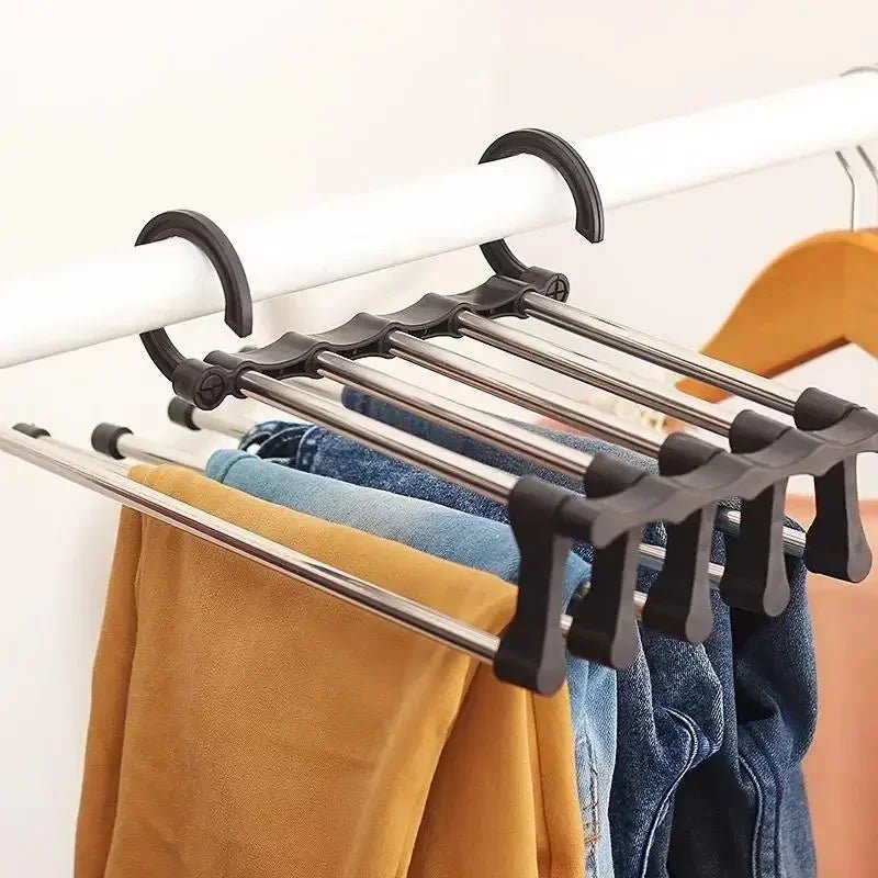 Organizador Retrátil Premium para Guarda - Roupas - Aconchega