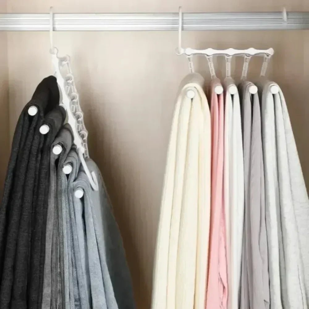 Organizador Retrátil Premium para Guarda - Roupas - Aconchega