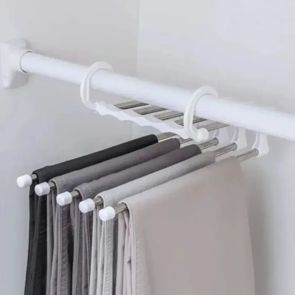 Organizador Retrátil Premium para Guarda - Roupas - Aconchega