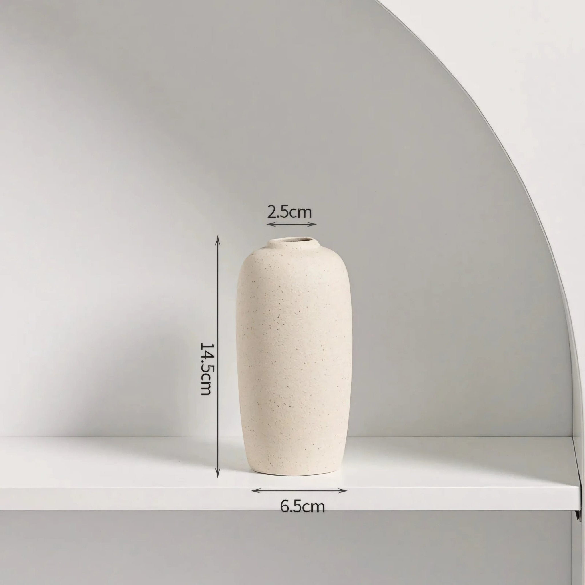 Vasos Decorativos de Cerâmica Estilo Nórdico - Aconchega