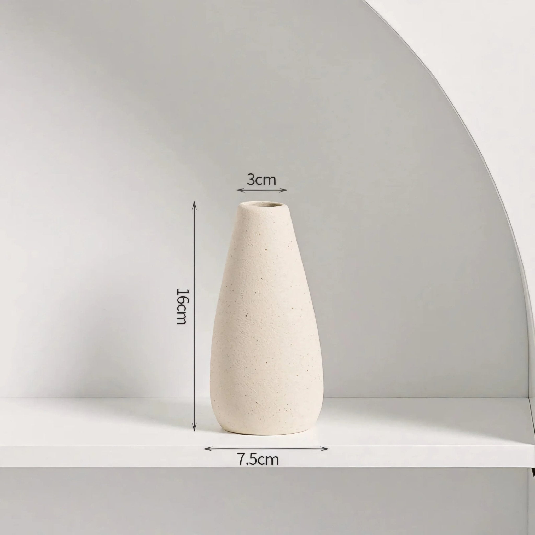 Vasos Decorativos de Cerâmica Estilo Nórdico - Aconchega