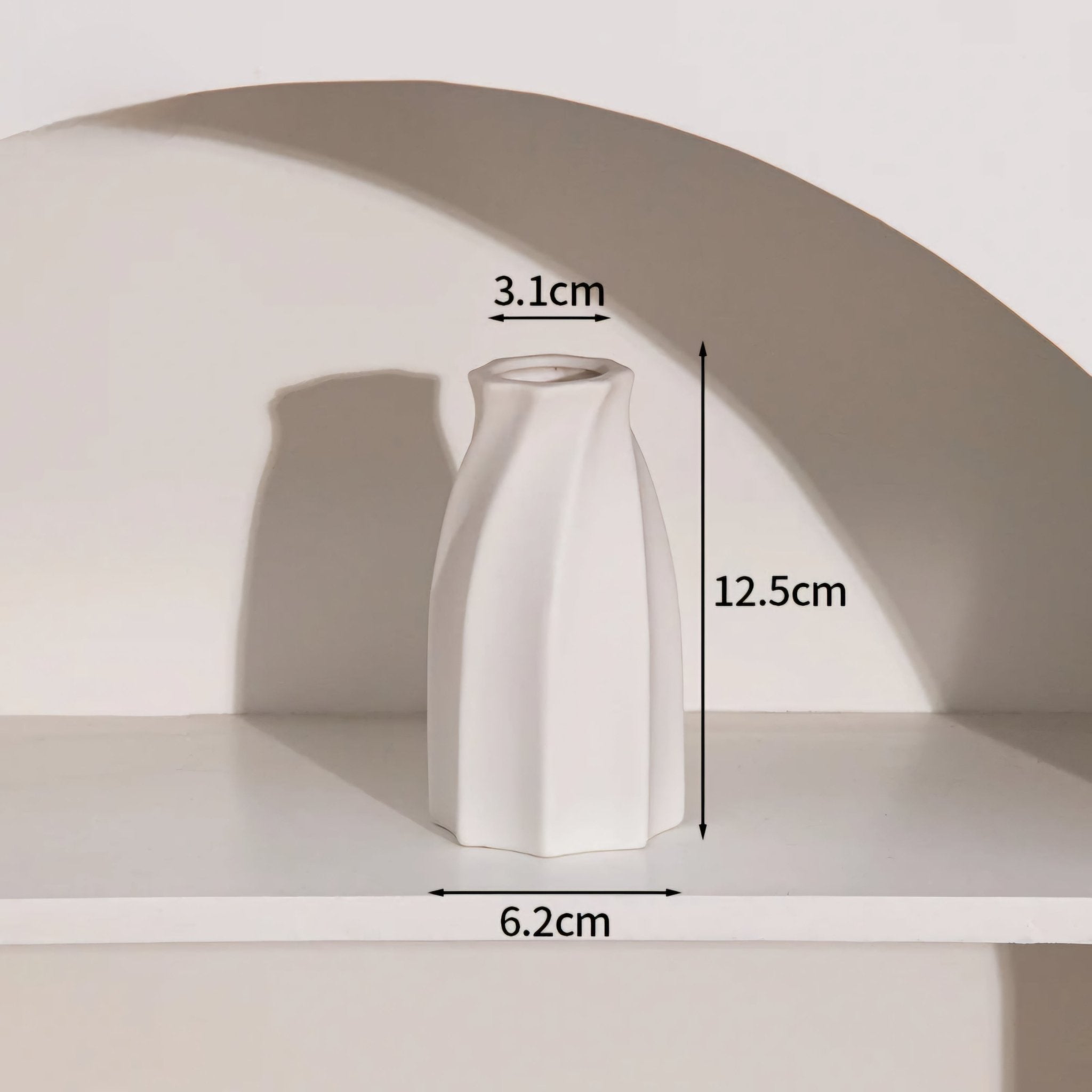 Vasos Decorativos de Cerâmica Estilo Nórdico - Aconchega