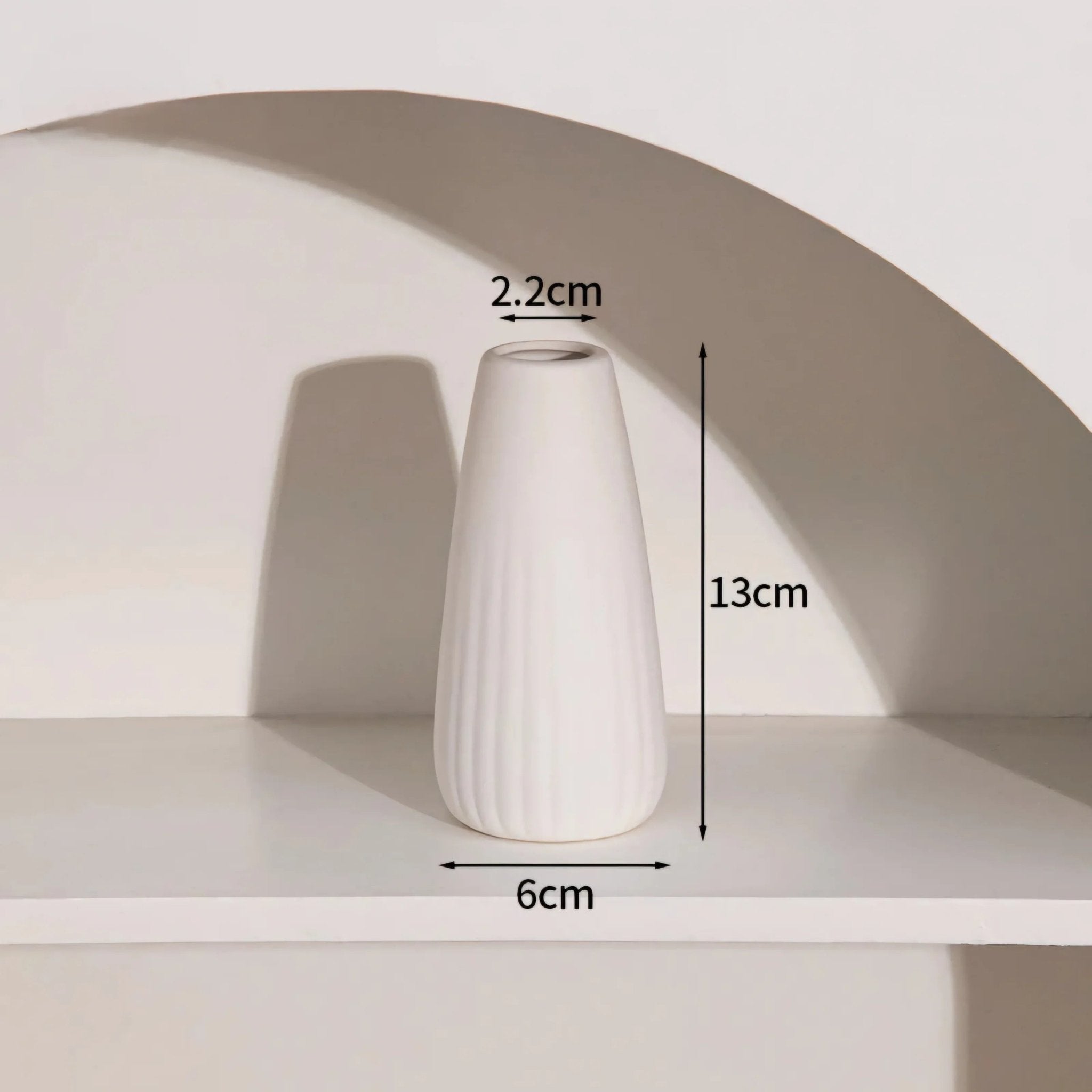 Vasos Decorativos de Cerâmica Estilo Nórdico - Aconchega